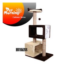 펫모닝 브라운 베이지 오픈형 캣타워 (PMC-CF267 ), 브라운베이지, 50개