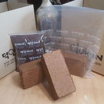 덕인코코피트 코코피트 블럭 달팽이흙 코코핏 조건부, 600g, 미니블럭1개, 1개