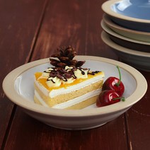 상세설명 참조 정품)예쁜핸드메이드도자기/소야/아름/원형쿠프볼/그 공기대접세트, 블루