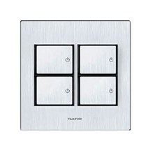 나노 나노아트 2 블랙 4구 스위치 중4구 SW, 1개