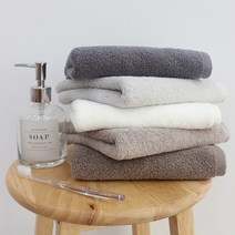 송월타월 150g 30수 송월무지(1매), 진회색, 1매