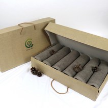 코튼알리오 호텔수건 럭셔리4p 선물세트, 코코아, 6매입