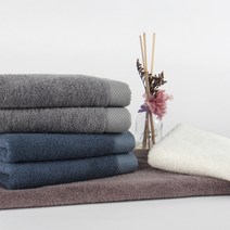 송월타월 180g 뱀부얀대나무수건(10매), 랜덤색상, 1set