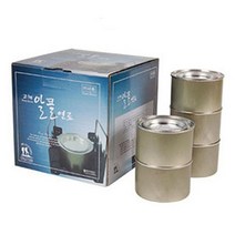 영진화학 고체연료 취사 200gx5캔 1시간 20분 연소 가정식탁 야외용 등산용