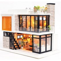 miniyo 플로렌스 루프탑 DIY 미니어처하우스 만들기 오르골포함 풀세트 당일발송