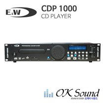 E&W CDP-1000 CDP USB SD 피치조절 헬스 에어로빅 랙타입 헬스장 MP3