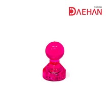 초강력 네오디움 큐티자석 11mm 체스형 메모홀더, 빨강, 1개