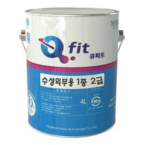 노루페인트 KSM6010 1종 2급 외부용 수성페인트 4L 무광, 화이트3, 1개