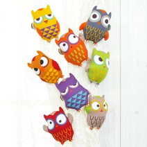 리빙데코 부엉이집게 4번 좌 12cm x 14cm, 7번좌, 1개
