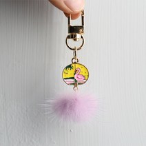 스마트커버주주플라밍고에어팟키링, 1개