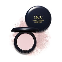 MCC 퍼펙트 피니쉬 포어 NEW 기름종이 팩트 파우더, 핑크, 1개