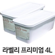 라벨리 프리미엄 4리터 초코플레이크(2통), 1세트, 4L