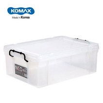 코멕스 네오박스 플라스틱 수납박스 400 (40L) 리빙박스, 화이트, 1개