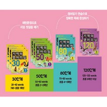 길벗스쿨 기적의 영어리딩 30 50 80 120 Book 1 2 3 권 7세~초등 6학년, 길벗 기적의 영어리딩:30 Book (2) (7세~초등1학년), 초등1학년