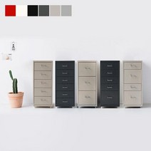 국민서랍 철제서랍장 깊은3단 학생서랍 철제서랍, 화이트