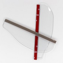 [짱카몰] 사이드미러웨더스트립 빗물커버 레인프로텍터, 투명색상