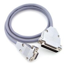 폴리샵 제작형 RS232 25핀(수)-9핀(암) 시리얼케이블[메탈단자](1M~15M), 1개, 2m