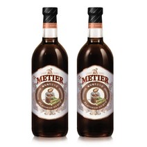 메티에 흑당시럽, 750ml, 2개