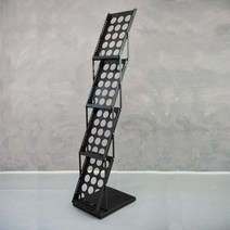 은광 잡지꽂이 잡지 거치대 철제 잡지꽃이 카다로그스탠드 매거진랙, 05 STYLE