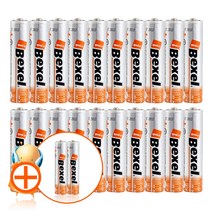 벡셀 알카라인 벌크 건전지 AAA 20알+2알, 1개