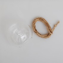 블룸 틸란드시아 홀더&액세사리_유리볼 8cm, 8cm색돌유리볼, 1개