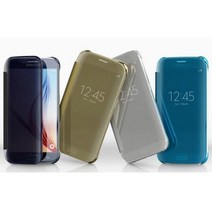 갤럭시S6엣지플러스 G928 클리어 어플뷰케이스-테일즈, 호환기종/색상:G928(갤럭시S6엣지플러스)/핑크골드(5022)
