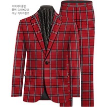 이럭셔리클럽 스포티즘 캐주얼 체크 정장 춘하복 맞춤정장 (SU190256)