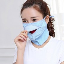 위즈맥스 자외선 차단 마스크 쿨토시, 블루