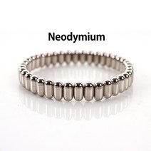 유알몰 자석팔찌 40알 네오디뮴자석 목걸이 초강력자기, 목걸이50알, 1개