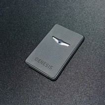MLC 가죽 카드키 커버 제네시스 G80(더올뉴G80 호환불가) EQ900 G90, 제네시스G80/EQ900/G90