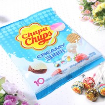 [츄파춥스] 크리미 11g x 10개, 110g, 1봉