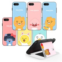 카카오프렌즈 카카오 리틀프렌즈 도어범퍼 카드케이스 갤럭시S10플러스 S10 S10e 라이트 노트9 8 갤럭시S7엣지 아이폰XS MAX 외 휴대폰케이스 휴대폰 케이스