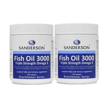 샌더슨 피쉬오일 (오메가3) 3000mg 150 캡슐 X 2개, 1세트, 150정