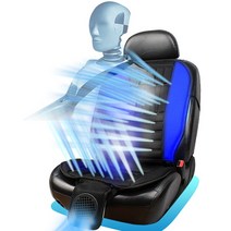 자동차 3D 쿨링 로얄 바람시트 여름시트 쿨시트 [12V 24V 겸용], 1개