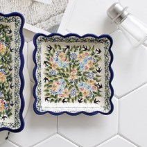 자크라디 폴란드 수입 프릴접시 1610-DU182 그릇 혼수, 자크라디 프릴접시(소) 1610-DU182, 1개