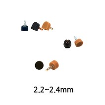 2.2mm 얇은 쇠핀 하이힐 굽/가는 구두굽 수선용, 검정:TD 1111 D형