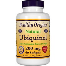 헬시오리진스 내추럴 유비퀴놀 200mg 소프트젤, 60개입, 1개