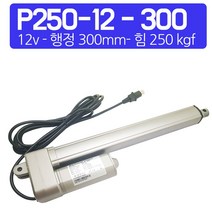 모트븐 250 kg 힘 전동실린더 엑츄레이터 리니어모터 리니어액츄레이터 12V 24V