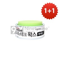 1+1 불스원 나노테크왁스-300g-흰색차용 고체왁스 광택제 코팅제 보호제 광택코팅제 코팅보호제 광택보호제 크리너 잔기스제거, 300g, 2개