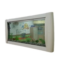 주식회사 퀸즈랜드 벽걸이수족관 QWK160[중고] 수족관, 화이트