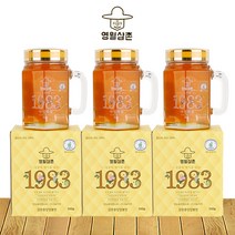 [강원중앙양봉원] 야생화벌꿀 550gx3병(핸들컵), 1박스