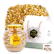 [허니원] 국내산 꿀벌 화분 비폴렌 1kg(1통), 1박스