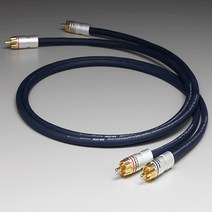 오디오 플러스 인터커넥트 케이블 언밸런스 RCA JNR-650M-BL, 1m