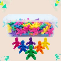 포포EDU 사람모양블록