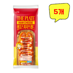삼립)햄치즈피자브레드120g, 5개, 120g