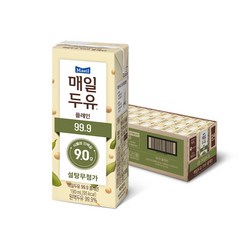 매일두유 190mlx48팩/5종 택1 (99.89,오리지널,초콜릿,검은콩,고단백) 무료배송