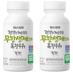 파스퇴르 무항생제인증목장우유, 180ml, 24개