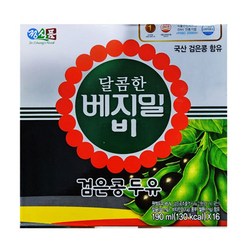 정식품 달콤한 베지밀 비 검은콩두유 190ml