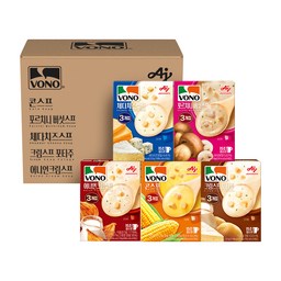 보노 스프 5종 세트, 간편하게 즐기는 맛있는 한 끼!
