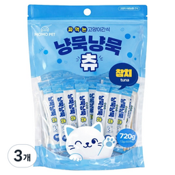 MOMOPET 냥묵냥묵 고양이 대용량 짜먹는 간식 60p